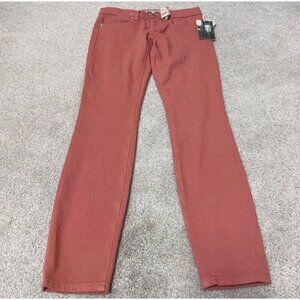 Henry & Belle Jeans Ideal Ankle Skinny Pink Pockets Size 24 NWT